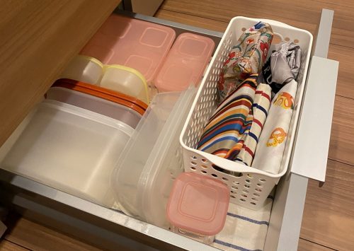 タッパーの収納法