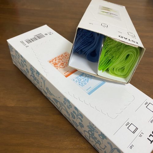 保存袋の箱の開け方