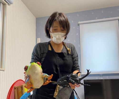 おもちゃの片付け