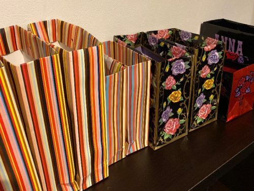ブランド紙袋の活用例