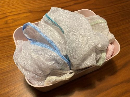 洗濯ネット収納