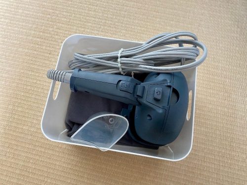 スチーマーの収納